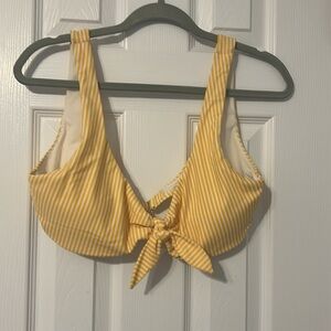 Yellow Stripped Bikini Set 
Both are XL